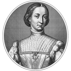 Sygaea medallion — portrait of Luisa Sigea